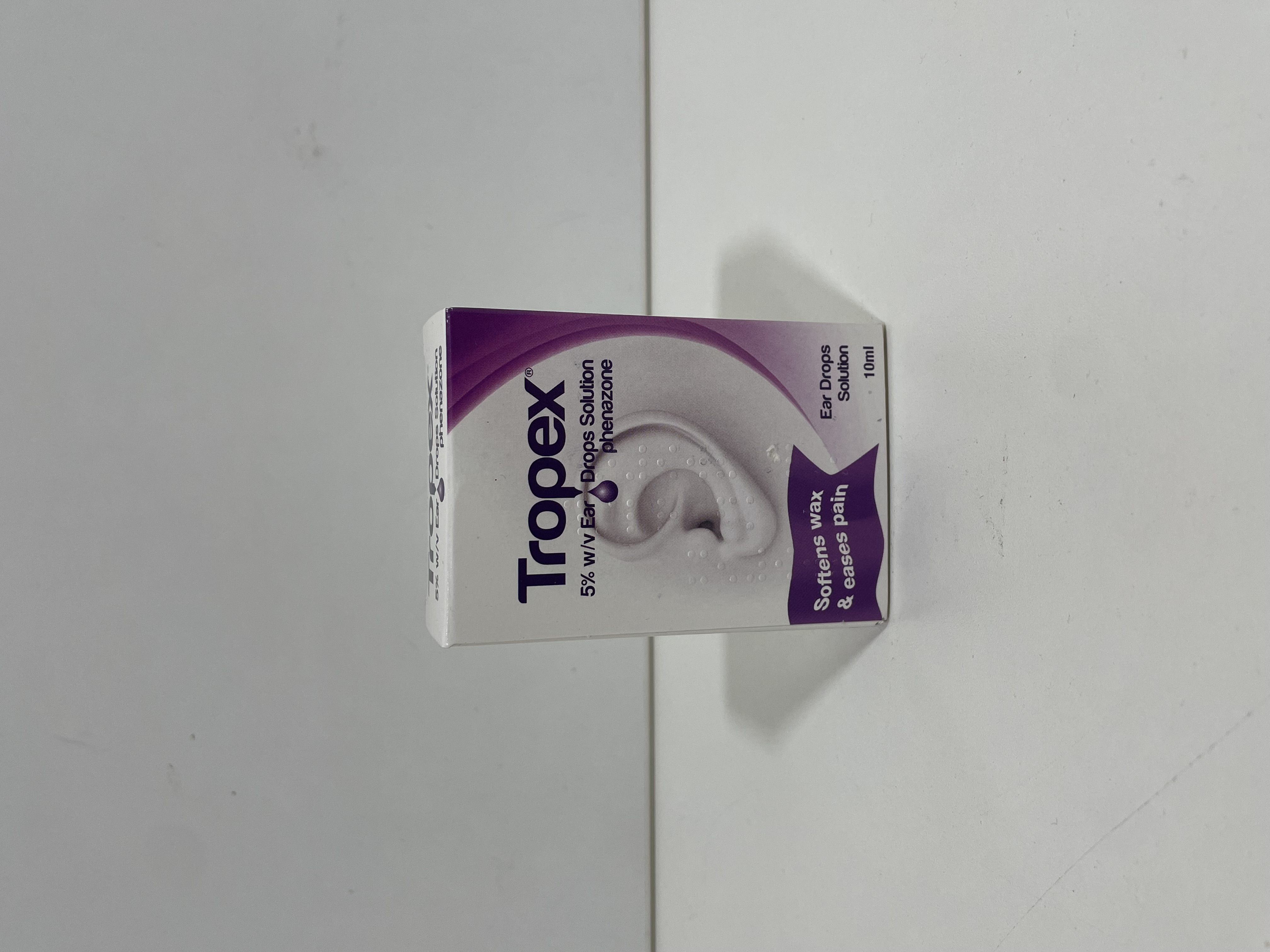 Tropex 5% w/v Ear Drops - 10ml